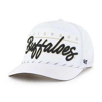 Men's '47 White Colorado Buffaloes Condor Hitch brrr� Adjustable Hat