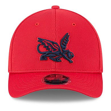 Men's New Era Red Texas Rangers City Connect Batting Practice 9FORTY M-Crown Adjustable Hat