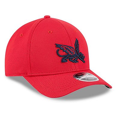 Men's New Era Red Texas Rangers City Connect Batting Practice 9FORTY M-Crown Adjustable Hat