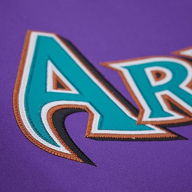 Men's Mitchell & Ness Randy Johnson Purple Arizona Diamondbacks 2000 Throwback Authentic Jersey