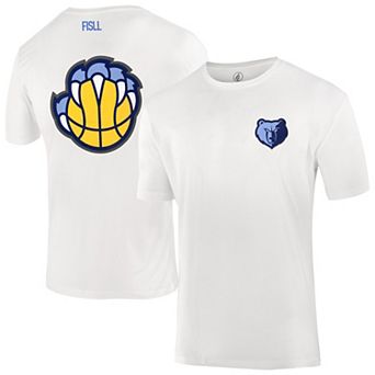 Unisex��FISLL White Memphis Grizzlies Burst Logo T-Shirt