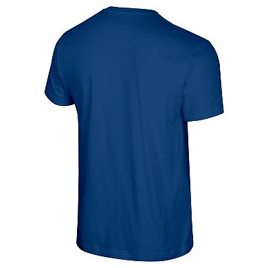 Unisex Fanatics Stadium Essentials Royal Detroit Pistons Step Up T-Shirt