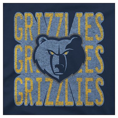 Unisex Fanatics Stadium Essentials Navy Memphis Grizzlies Step Up T-Shirt