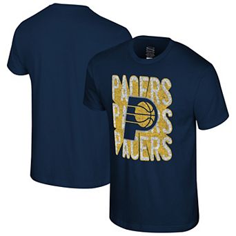Unisex Fanatics Stadium Essentials Navy Indiana Pacers Step Up T-Shirt