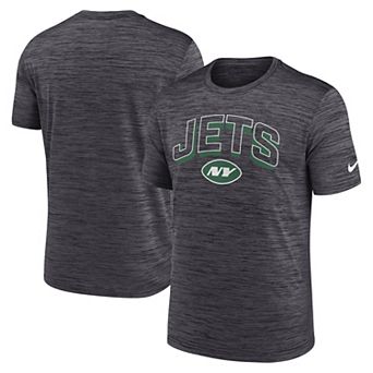 Men's Nike Charcoal New York Jets Velocity Performance T-Shirt