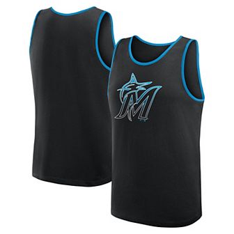 Men's Black Miami Marlins Unmatched Success Tank Top