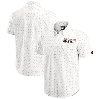 Men's�Darius Rucker Collection by Fanatics Cream San Francisco Giants Printed Button-Down Top