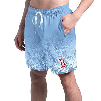 Men's�Margaritaville Blue Boston Red Sox Lagoon Fiesta Swim Shorts