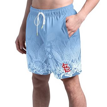 Men's�Margaritaville Blue St. Louis Cardinals Lagoon Fiesta Swim Shorts