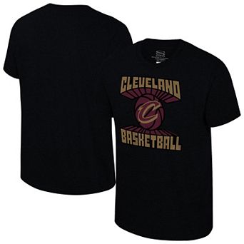 Unisex Fanatics Stadium Essentials Black Cleveland Cavaliers Club Time Tri-Blend T-Shirt