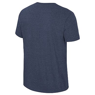 Unisex Fanatics Stadium Essentials Navy Oklahoma City Thunder Club Time Tri-Blend T-Shirt