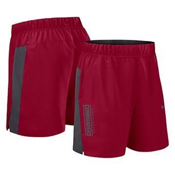 Men's Nike Burgundy Washington Commanders Woven Victory Performance Shorts
