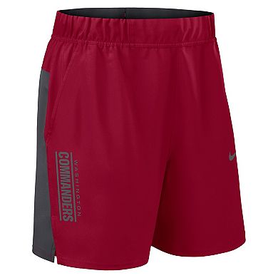 Men's Nike Burgundy Washington Commanders Woven Victory Performance Shorts