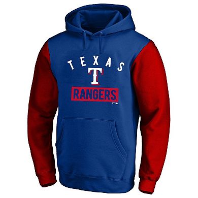 Men's Profile Corey Seager Royal Texas Rangers Big & Tall Name & Number Fleece Pullover Hoodie