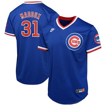 Youth Nike Greg Maddux Royal Chicago Cubs Cooperstown Collection Limited Jersey