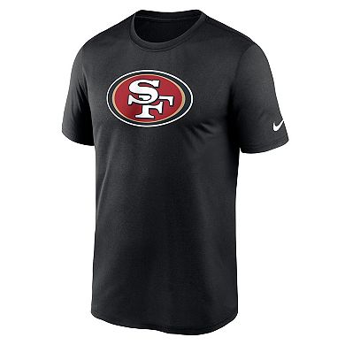 Men's Nike Black San Francisco 49ers Primetime Legend Logo Performance T-Shirt