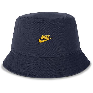 Men's Nike Navy Michigan Wolverines Apex Swoosh Bucket Hat