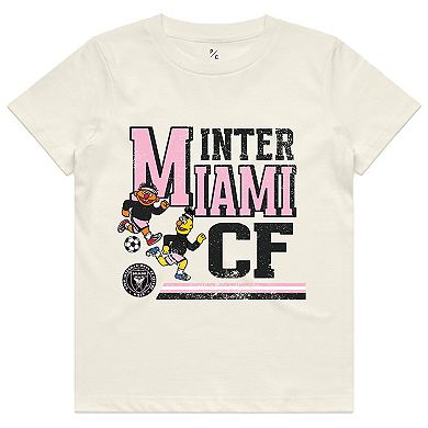 Youth Peace Collective x Sesame Street Cream Inter Miami CF Vintage T-Shirt