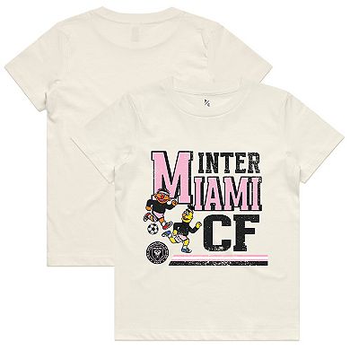 Youth Peace Collective x Sesame Street Cream Inter Miami CF Vintage T-Shirt