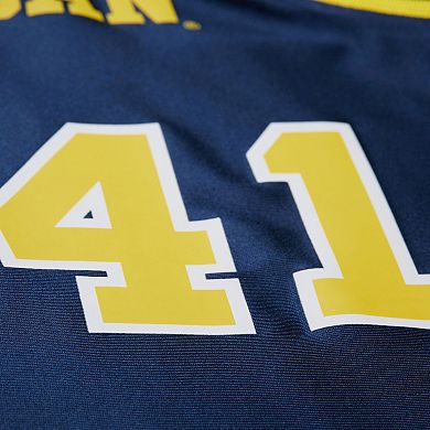 Men's Mitchell & Ness Glen Rice Navy Michigan Wolverines 1988/89 Authentic Jersey