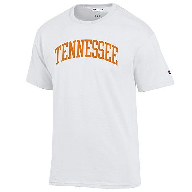 Men's Champion White Tennessee Volunteers Basic Arch T-Shirt