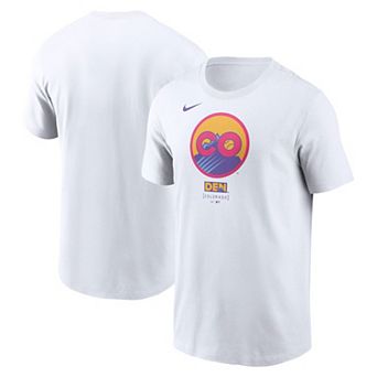 Men's Nike White Colorado Rockies 2025 City Connect Logo T-Shirt
