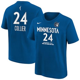 Youth��Nike Napheesa Collier Blue Minnesota Lynx Explorer Edition Name & Number T-Shirt