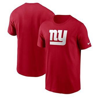Men's Nike Red New York Giants Primary Logo T-Shirt