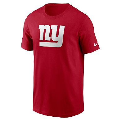Men's Nike Red New York Giants Primary Logo T-Shirt