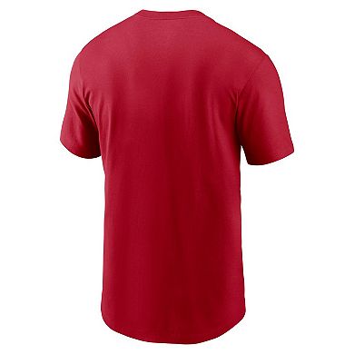 Men's Nike Red New York Giants Primary Logo T-Shirt