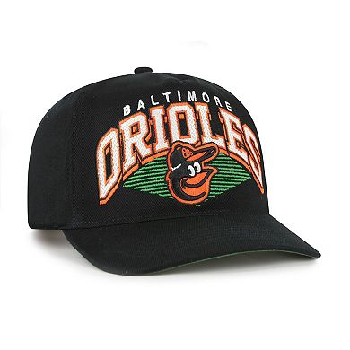Men's '47 Black Baltimore Orioles Pomona Hitch Adjustable Hat