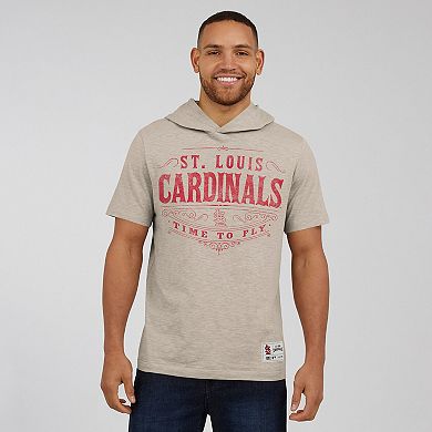 Men's Darius Rucker Collection by Fanatics Tan St. Louis Cardinals Hooded T-Shirt