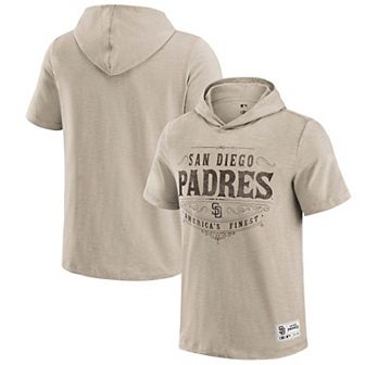 Men's Darius Rucker Collection by Fanatics Tan San Diego Padres Hooded T-Shirt