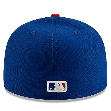 Men's New Era White/Royal Chicago Cubs Alternate Authentic Collection On-Field 59FIFTY Fitted Hat