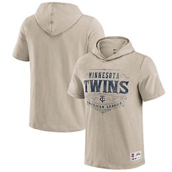 Men's Darius Rucker Collection by Fanatics Tan Minnesota Twins Hooded T-Shirt