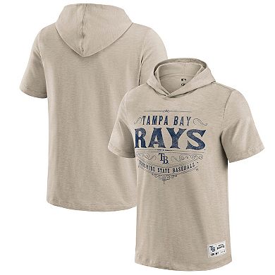 Men's Darius Rucker Collection by Fanatics Tan Tampa Bay Rays Hooded T-Shirt