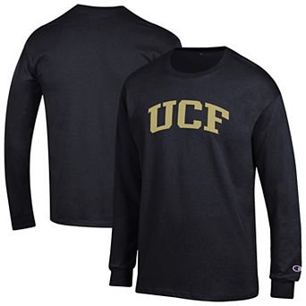 Men's Champion Black UCF Knights Basic Arch Long Sleeve T-Shirt