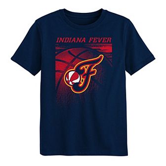 Preschool Navy Indiana Fever Big Ball T-Shirt