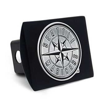 WinCraft Seattle Mariners Premium Metal Chrome Logo Hitch Cover