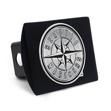 WinCraft Seattle Mariners Premium Metal Chrome Logo Hitch Cover