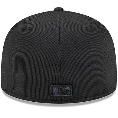Men's New Era Black Pittsburgh Pirates City Connect Batting Practice 59FIFTY Fitted Hat
