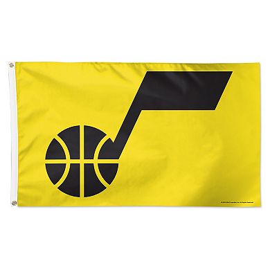 WinCraft Utah Jazz 3' x 5' Logo 1-Sided Deluxe Flag