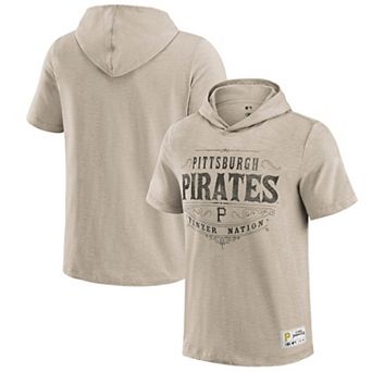 Men's Darius Rucker Collection by Fanatics Tan Pittsburgh Pirates Hooded T-Shirt