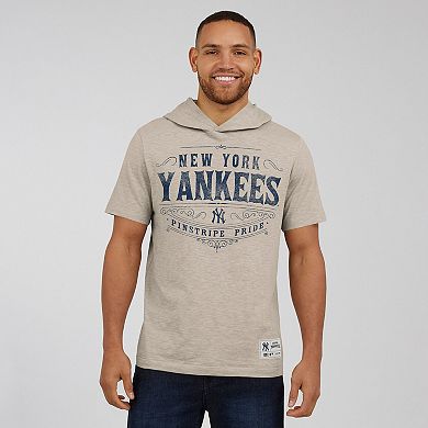 Men's Darius Rucker Collection by Fanatics Tan New York Yankees Hooded T-Shirt