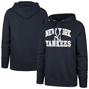 Men's�'47 Navy New York Yankees Big & Tall Velocity Fleece Pullover Hoodie