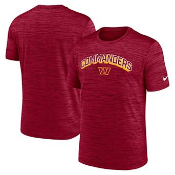Men's Nike Burgundy Washington Commanders Velocity Performance T-Shirt