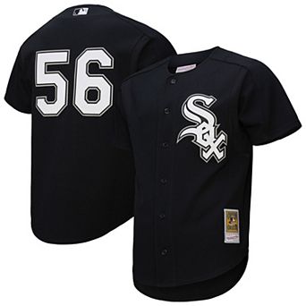 Men's�Mitchell & Ness Mark Buehrle Black Chicago White Sox Authentic Batting Practice Jersey