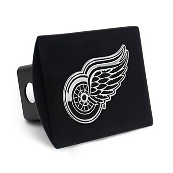 WinCraft Detroit Red Wings Premium Metal Chrome Logo Universal Hitch Cover