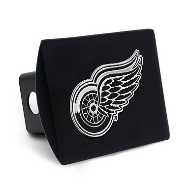 WinCraft Detroit Red Wings Premium Metal Chrome Logo Universal Hitch Cover
