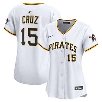 Women's Nike Oneil Cruz White Pittsburgh Pirates Home Limited Jersey